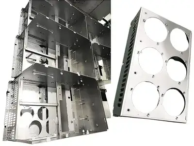 أجزاء الصفائح المعدنية في صناعة الطيران