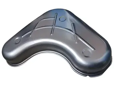 قطع من الصفائح المعدنية